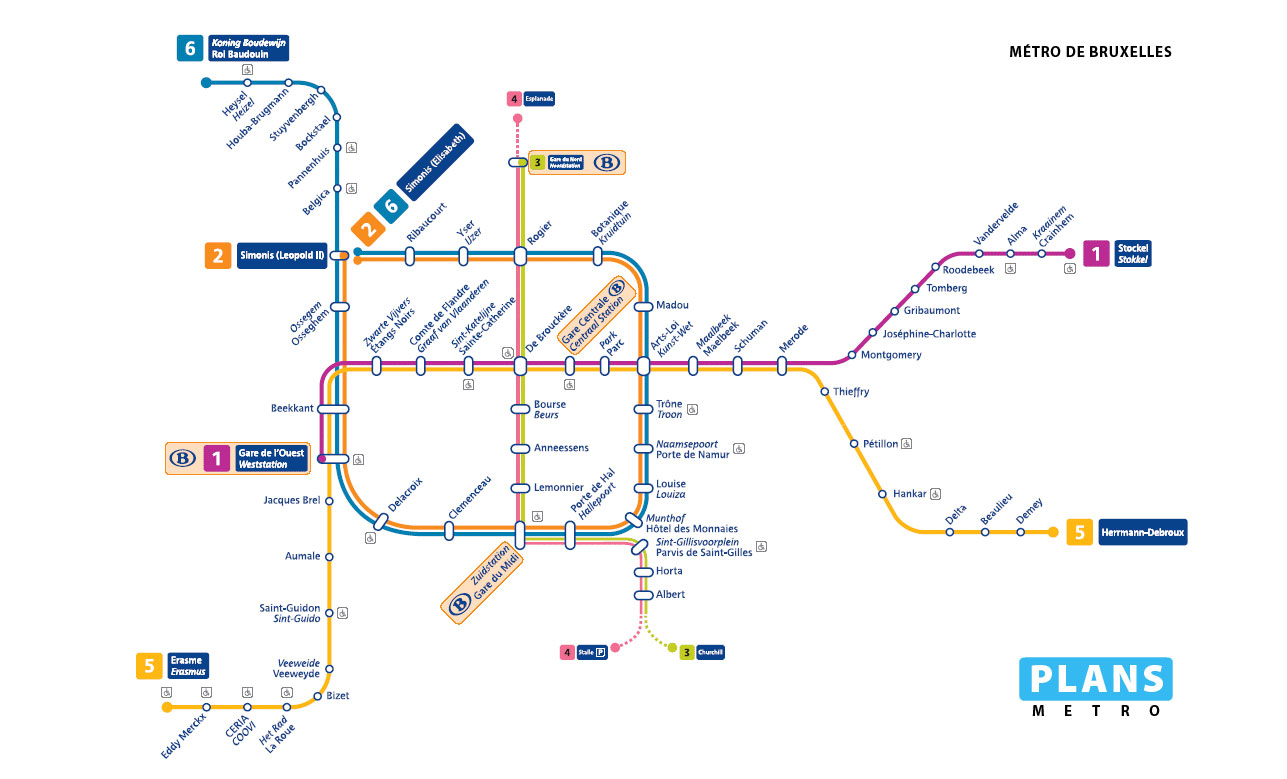 plans metro mÃ©tro de bruxelles le mÃ©tro de bruxelles le